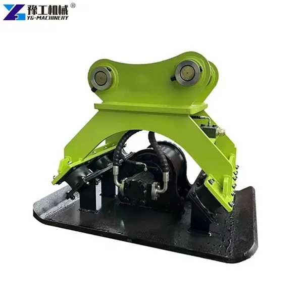 Compactador de placa hidráulica para excavador