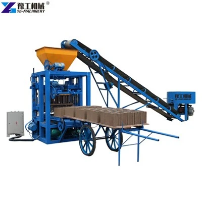 Máquina de bloques de hormigón